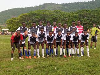 Dafeamekpor donates sports kits to youth of his constituency