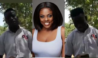Nana Aba Anamoah Does It Again As She Offers To Help A Security Man Become A News Anchor » GhBasecom™