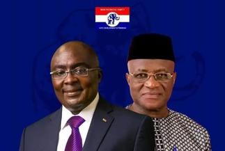 NDC propaganda machine behind my 2024 running mate posters with Bawumia