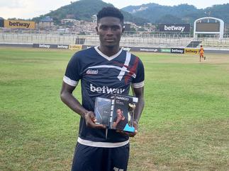 GPL: Liberty forward Kwaku Karikari picks MOTM award in win against Eleven Wonders