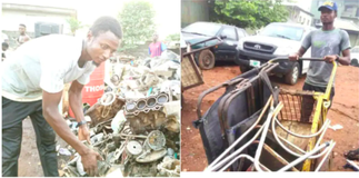 SAD: Man who sold plot of land to sponsor his master's degree now picks and sells scraps for survival » GhBasecom™