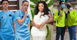 Photo of Afia Schwar with only pant in her twin son's arm Surfaces Online After Akuapem Poloo jail Sentence ▷ Ghana news