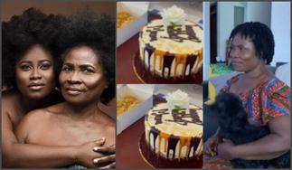 Actress Lydia Forson Throws Party To Celebrate Her Mother's 69th Birthday