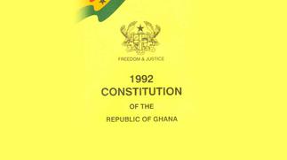 The constitution of Ghana is one of the biggest enemy of the development of this country