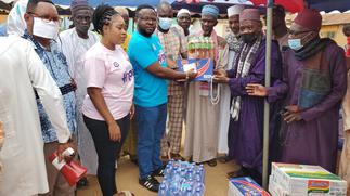 Board chairman of Legon Cities FC donates to Oti Muslim community