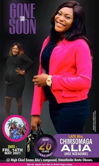 Tears Flow As Beautiful Woman Dies in Childbirth After Delivering Twins