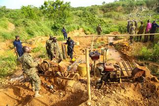 E/R: Residents clash with 'national security operatives' mining in Atewa Forest