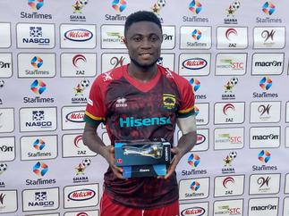 Kotoko two-goal hero Emmanuel Gyamfi bags MVP in Ebusua Dwarfs comeback win