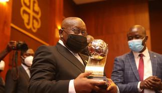 President redeems $5000 promise to Black Satellites after Youth Championship triumph