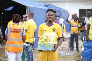 Rashid Nortey wins fans best player award