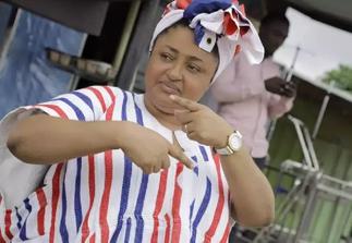 Photos of Matilda Asare Campaigning for NPP Pops Up After She Stupidly Said There Is Nothing to Be Fixed in Ghana