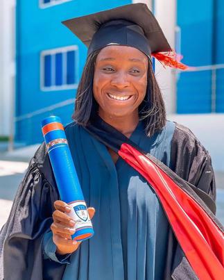 Naa Ashorkor Earns Master's Degree In Public Relations After Hard Work