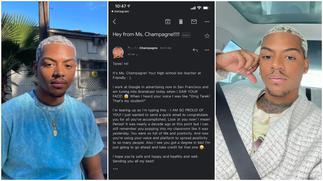 Biology Teacher Sees Her Ex-student on TV Many Years After Secondary School, Sends Him Powerful Letter ▷ Ghana news