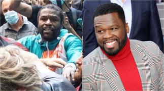 50 Cent 'Attacks' Floyd Mayweather After Fans Get To See His Hair During Brawl With Jake Paul ▷ Ghana news