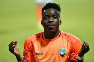 Prince Obeng Ampem after signing for HNK Rijeka