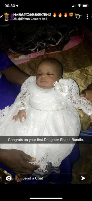 Shatta Bandle and His Daughter All Shades of Adorable as He Sings her a Lullaby- VIDEO