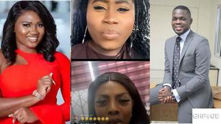 Lydia Forson and Nana Aba Anamoah blast trolls on live video over Kojo Yankson affair