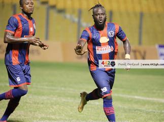Legon Cities forward Hans Kwoffie vows to score against Hearts of Oak