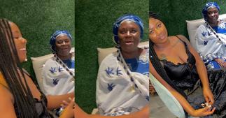 Salma Mumin Shows Off Her Mum As She Gives Her A Special Treat At Her Restaurant » GhBasecom™