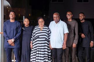 Lordina's lovely Father's Day message to Mahama » GhBasecom™