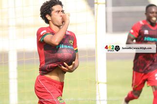 Fabio Gama reacts to his performance