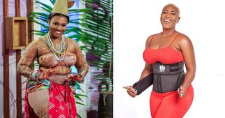 Victoria Lebene: 7 photos of Nkonkonsa's wife that show why he snubs Abena Korkor for her ▷ Ghana news