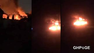 Just In: Fire guts Accra Academy again, another Hall burnt