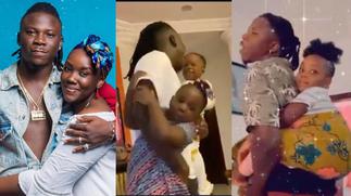 Dr Louisa celebrates Stonebwoy on Father's Day with this lovely video » GhBasecom™