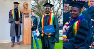 Ghanaian Studying Biochemistry In the U.S Graduates with Masters and PhD