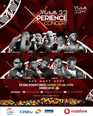 VGMA Xperience Concert slated for saturday 12th