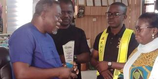 Dr Kweku Oteng honoured by Ghana Revenue Authority