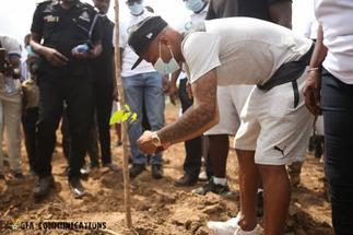 Black Stars join Green Ghana project