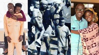 Happy Father's Day; Here's how Ghanaian celebrities are celebrating their fathers