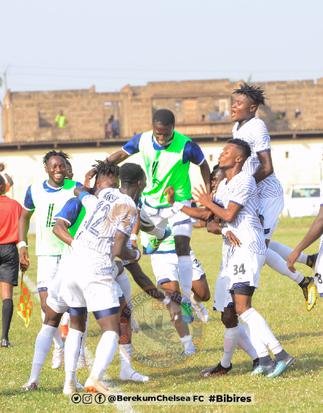 Berekum Chelsea beats Elmina Sharks 2-1 at home