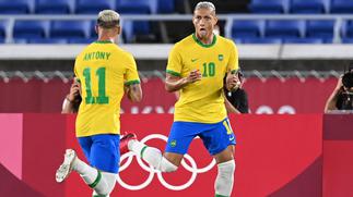 Tokyo 2020 men's football: Richarlison inspires Brazil, Spain held by Egypt