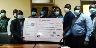KTU TUTAG donates GHS 50,000 to support campus hospital project