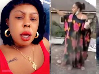 Nana Akua Addo Ran Away As Mentally Unstable Moesha Boduong Grabbed Afia Schwar and Mercilessly Beat her During Visit