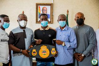 Vanderpuye, Accra Mayor charge John Laryea ahead of bout