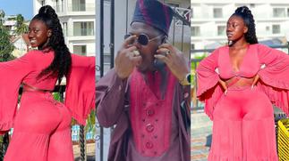 Hajia Bintu Causes Nigerian Comedian Mr Macaroni To Loose It With Her Latest Photos » GhBasecom™