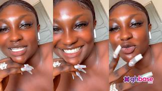 Recently married Abena Moet caught hiding her pregnancy from the cameras » GhBasecom™