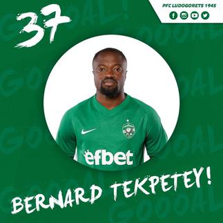 Bernard Tekpetey named MOTM after Ludogorets win over Lokomotiv Plovdiv