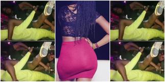 Slay queen caught on camera robbing a man she dancing with in a club with a swag » GhBasecom™