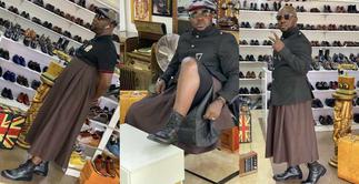 Poor Osebo Would Commit An Offence And Could Spend Up to 1 Year in Prison for All the Skirts He Wears Under Ghana's New 'Proper Human Sexual Rights and Ghanaian Family Values' Bill
