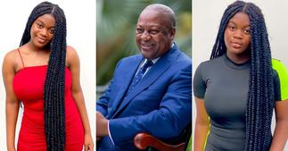 Farida: Mahama's Daughter Gives Fashion goals in Short Jeans; Deletes Photo from Social Media ▷ Ghana news