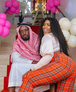 Bottom Power! Victoria Lebene's Embellished Nyash Hanging In New Photos With Nkonkonsa
