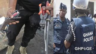 Police arrest suspected criminals in raid, retrieve weapons in Kumasi