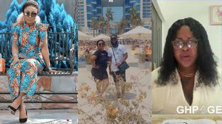 Nana Ama Mcbrown is being beaten by her husband