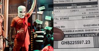 Sugar Kwami: Young Ghanaian Man Wins Over GHC225k With A Bet On Only 3 Matches ▷ Ghana news