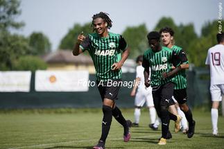 Ghanaian kid Justin Kumi scores for Sassuolo's U19 in Primavera Cup win