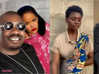 Don Jazzy Battles His Love Rihanna to Sign 17-Year-Old Street Hawker With Angelic Voice